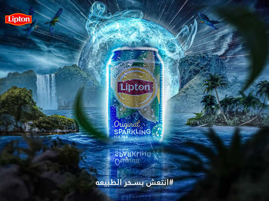 Lipton Sparkling Ice Tea - Refresh with the Magic of Nature