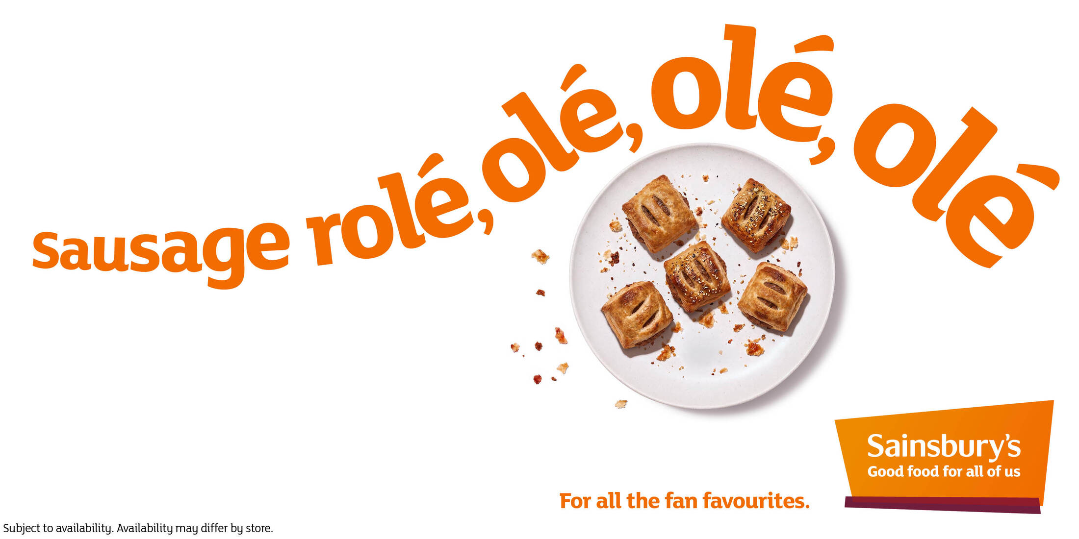 Sainsbury's Guacamolé football themed billboard campaign