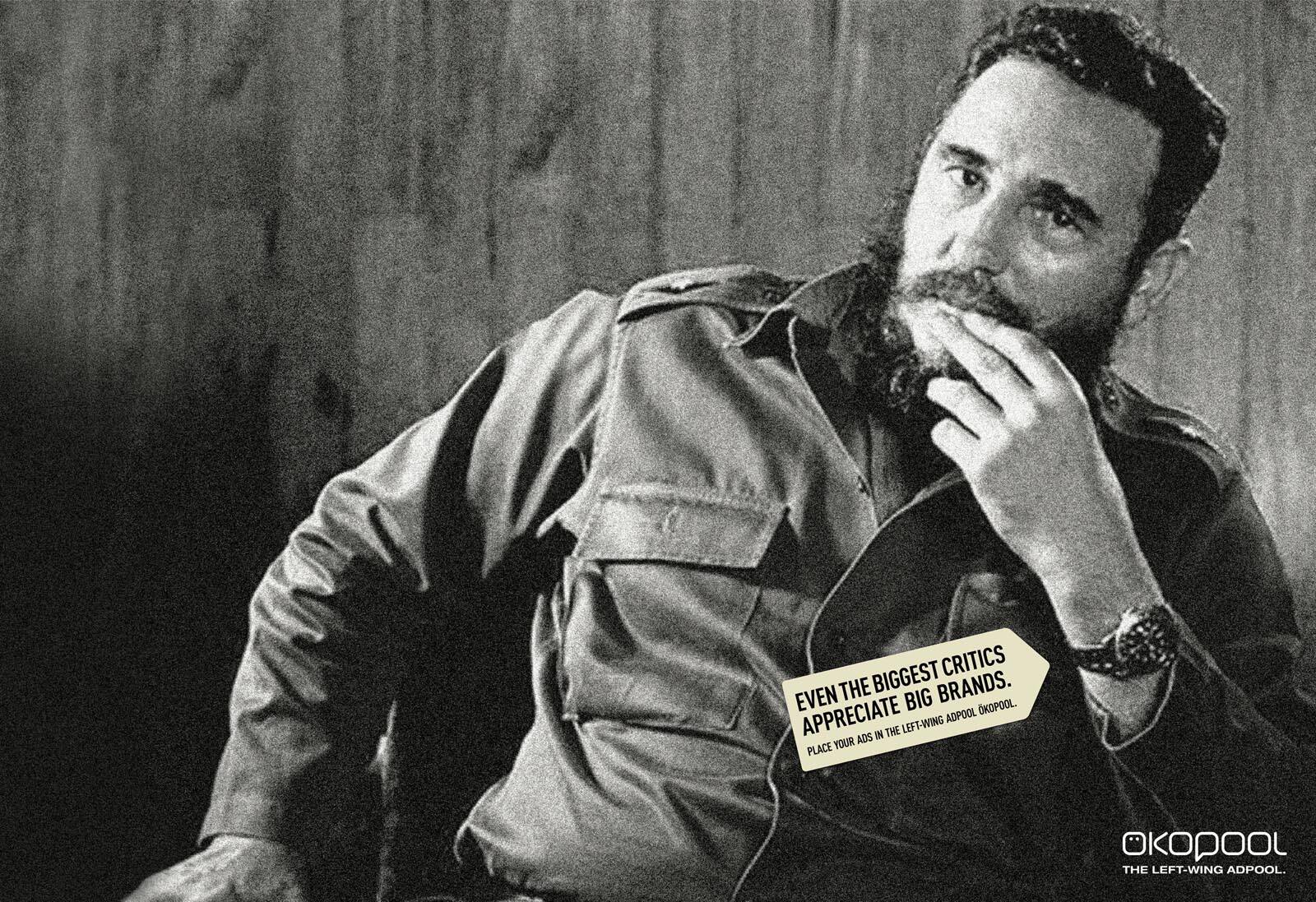 Oekopool: Joschka Fischer, Che Guevara, Fidel Castro • Ads of the World ...