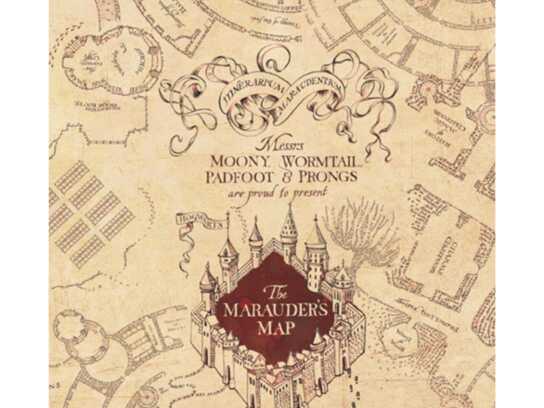 Google Maps x Marauders Map