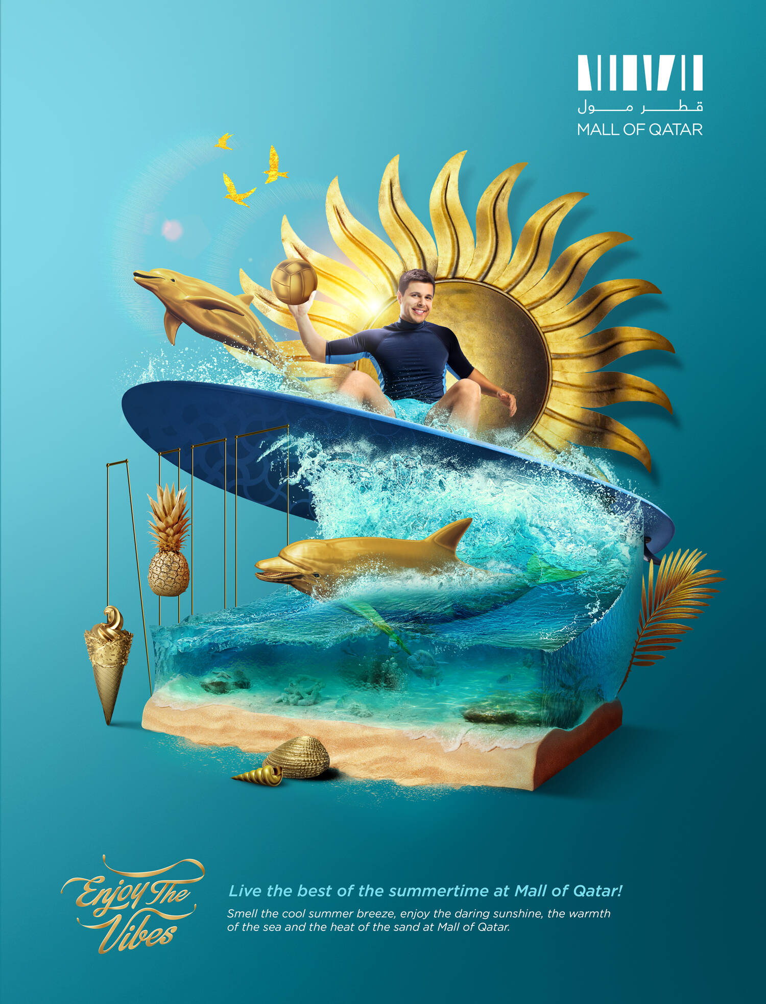 Mall of Qatar: Seasonal Posters • Ads of the World™ | Part of The Clio ...