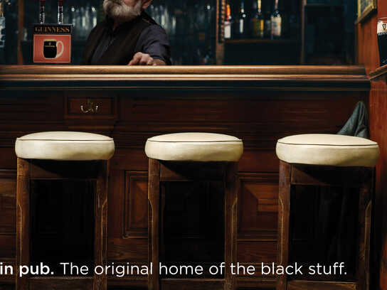 Guinness.Pure Genius Advert - The Irish Pub Emporium