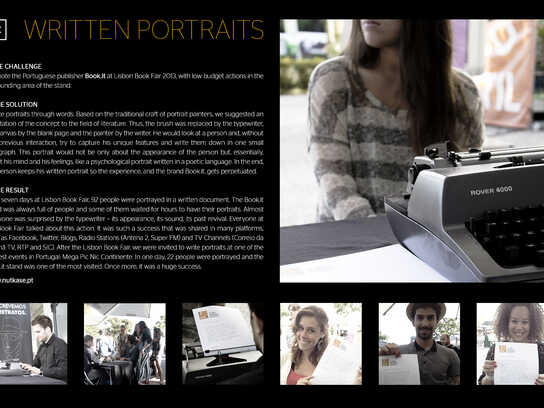 Written portraits