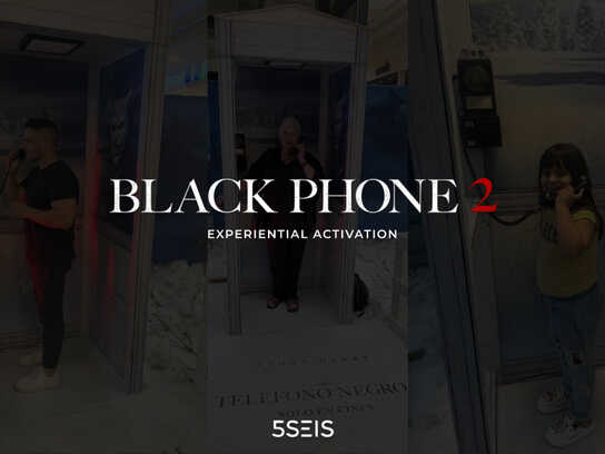 The Black Phone 2: interactive phone booth