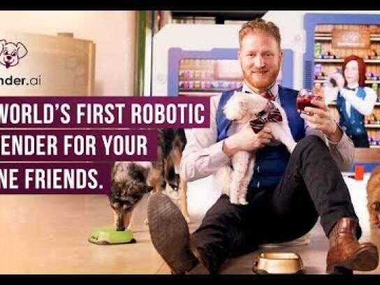 Robotic Bartender for dogs