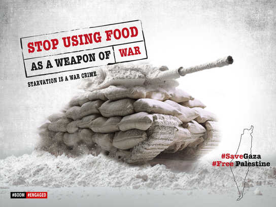 STOP USING FOOD AS WEAPON  