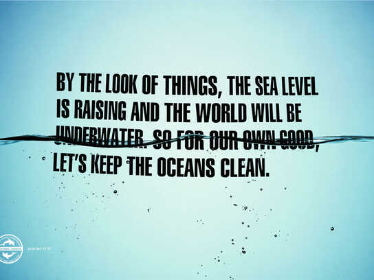 Keep oceans clean