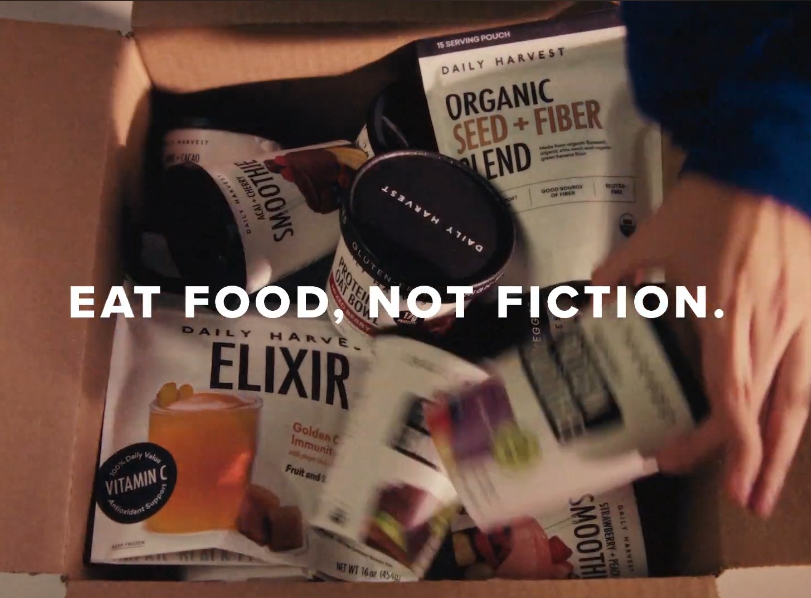 Eat Food, Not Fiction. Image