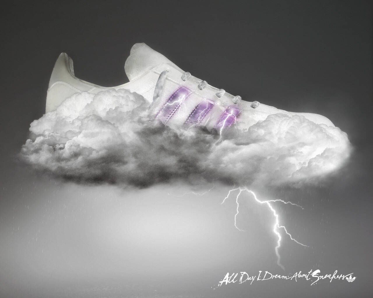 Adidas shoes outlet advertisement