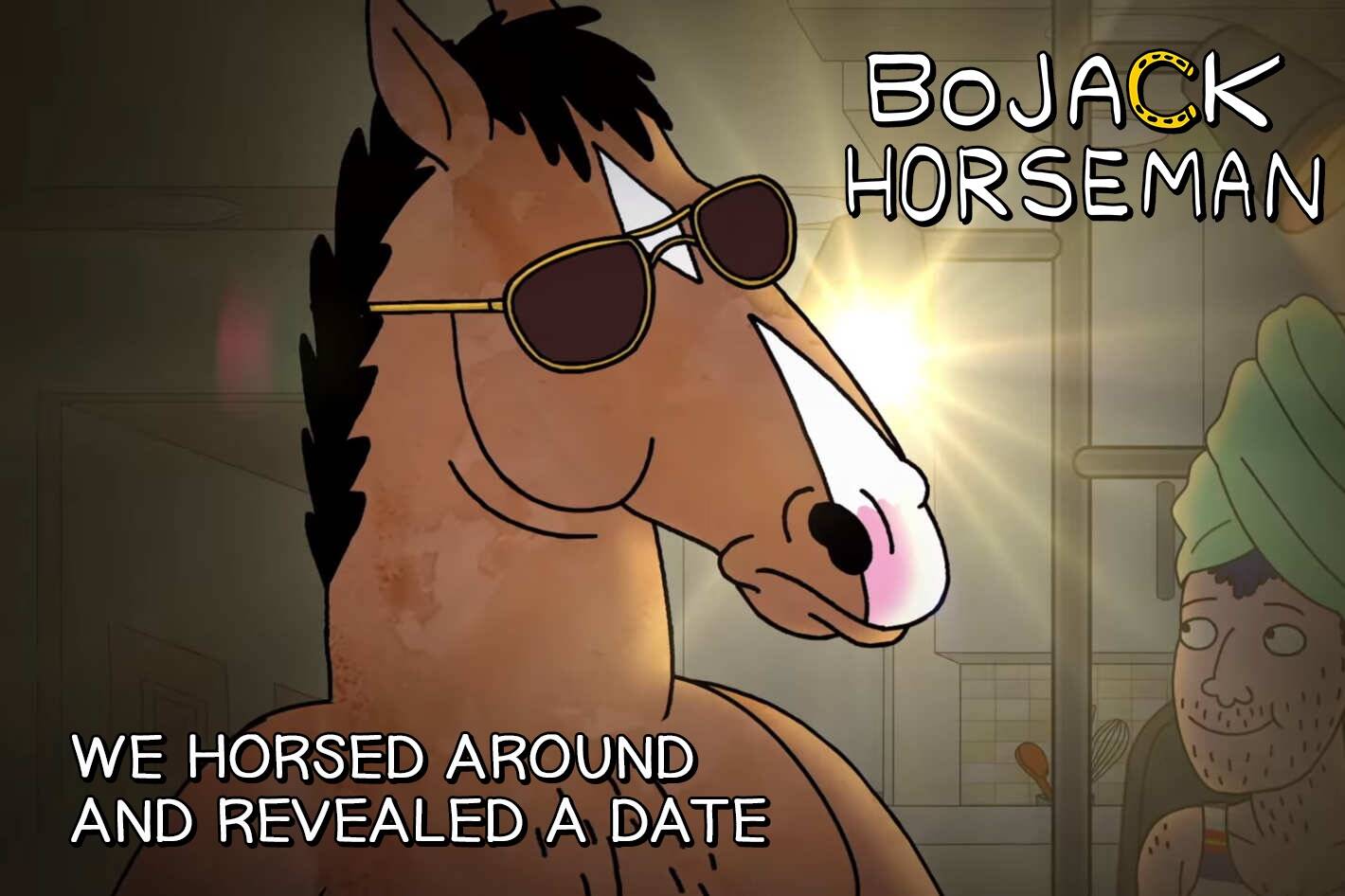 Netflix: BoJack Horseman - We Horsed Around and Revealed a Date • Ads ...