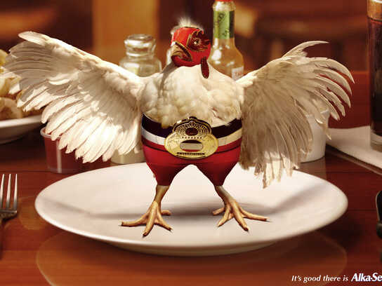 Wrestler chicken