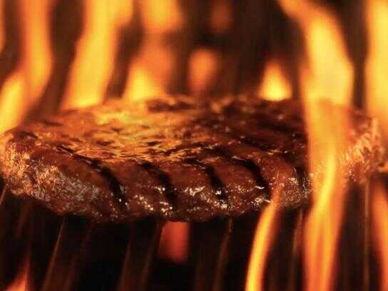 Flamed-grilled glasses