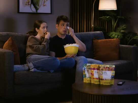 CAMPAIGN FOR FLAVOR WRAPPED™ POPCORN BRAND