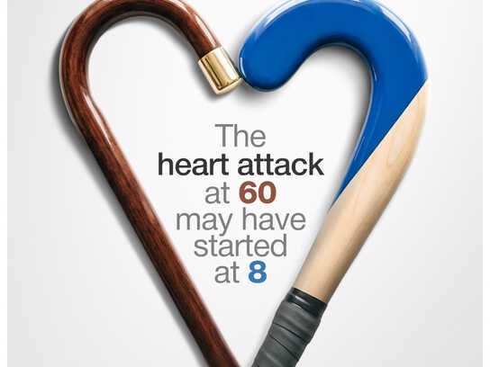 No heart is too young. No heart is too old. 