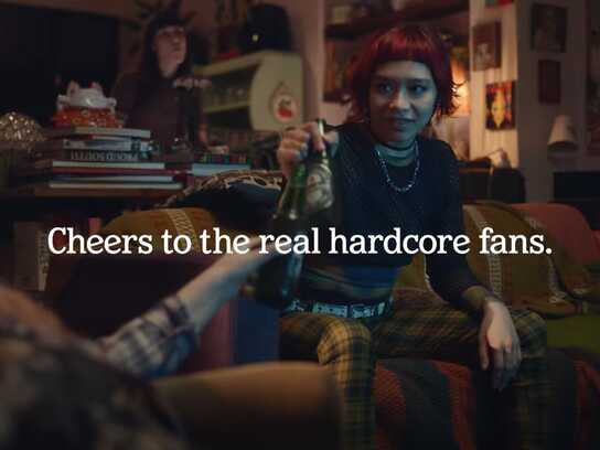 Cheers to the Real Hardcore Fans