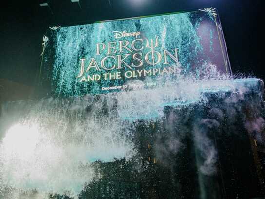 Percy Jackson and the Olympians Season 2 Immersive Water Stunt
