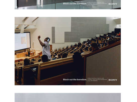 Block Out the Boredom