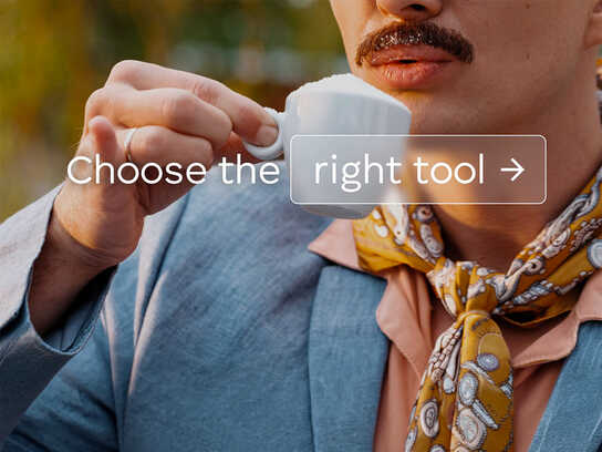 Wrong tool. Not so perfect coffee.