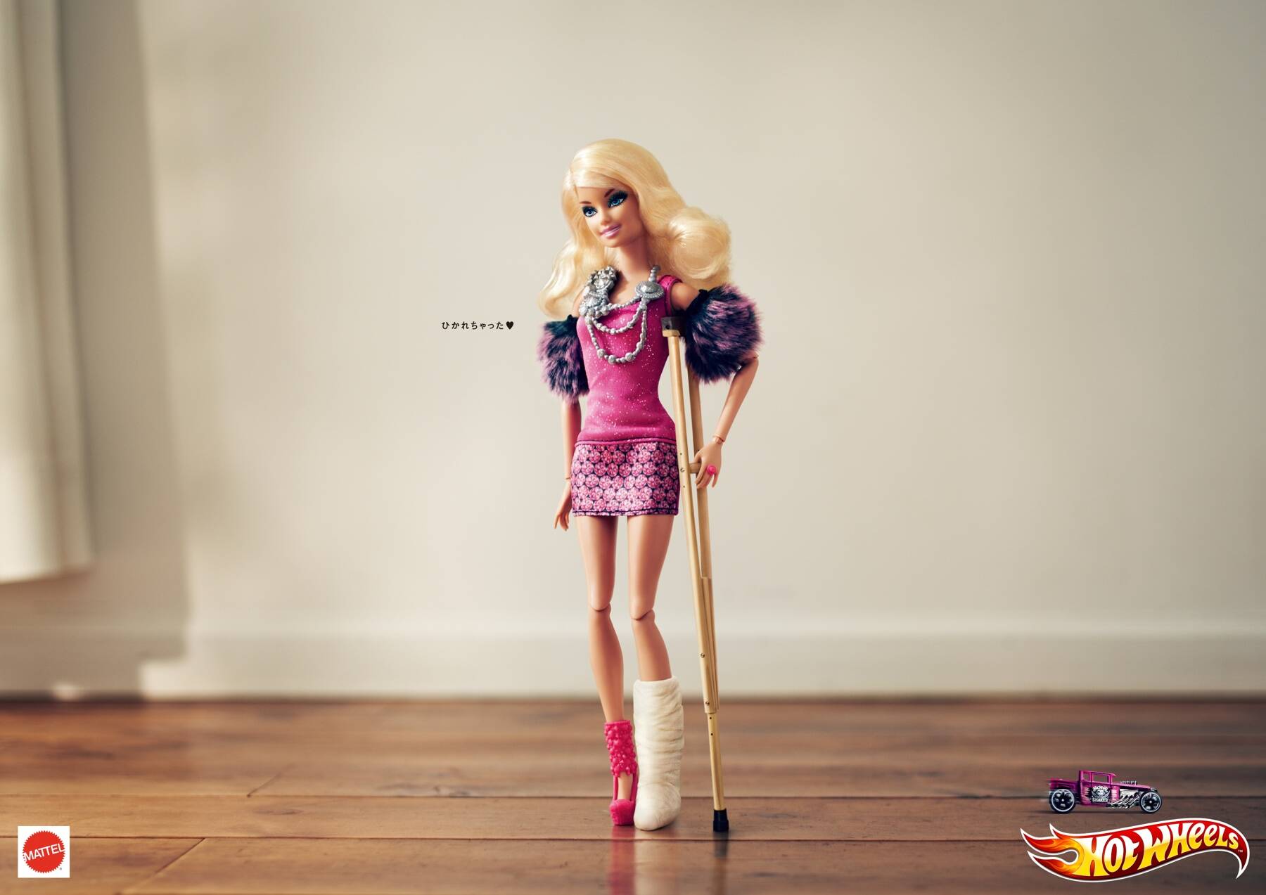 Broken leg barbie hotsell