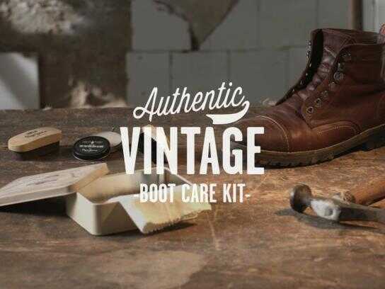 Authentic Vintage Boot Care Kit