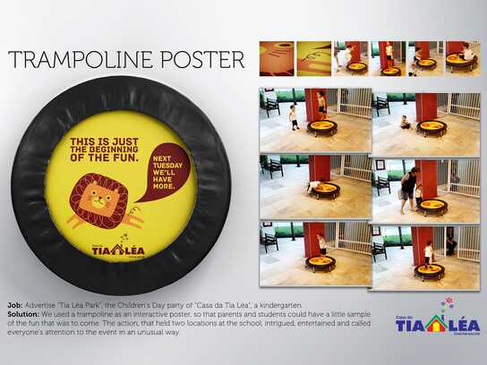 Trampoline poster