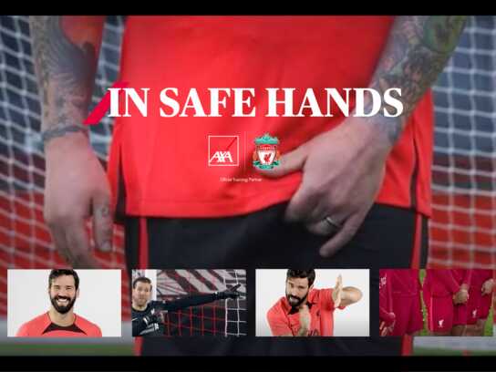 AXA and Liverpool FC launch the second installment of ‘In Safe Hands