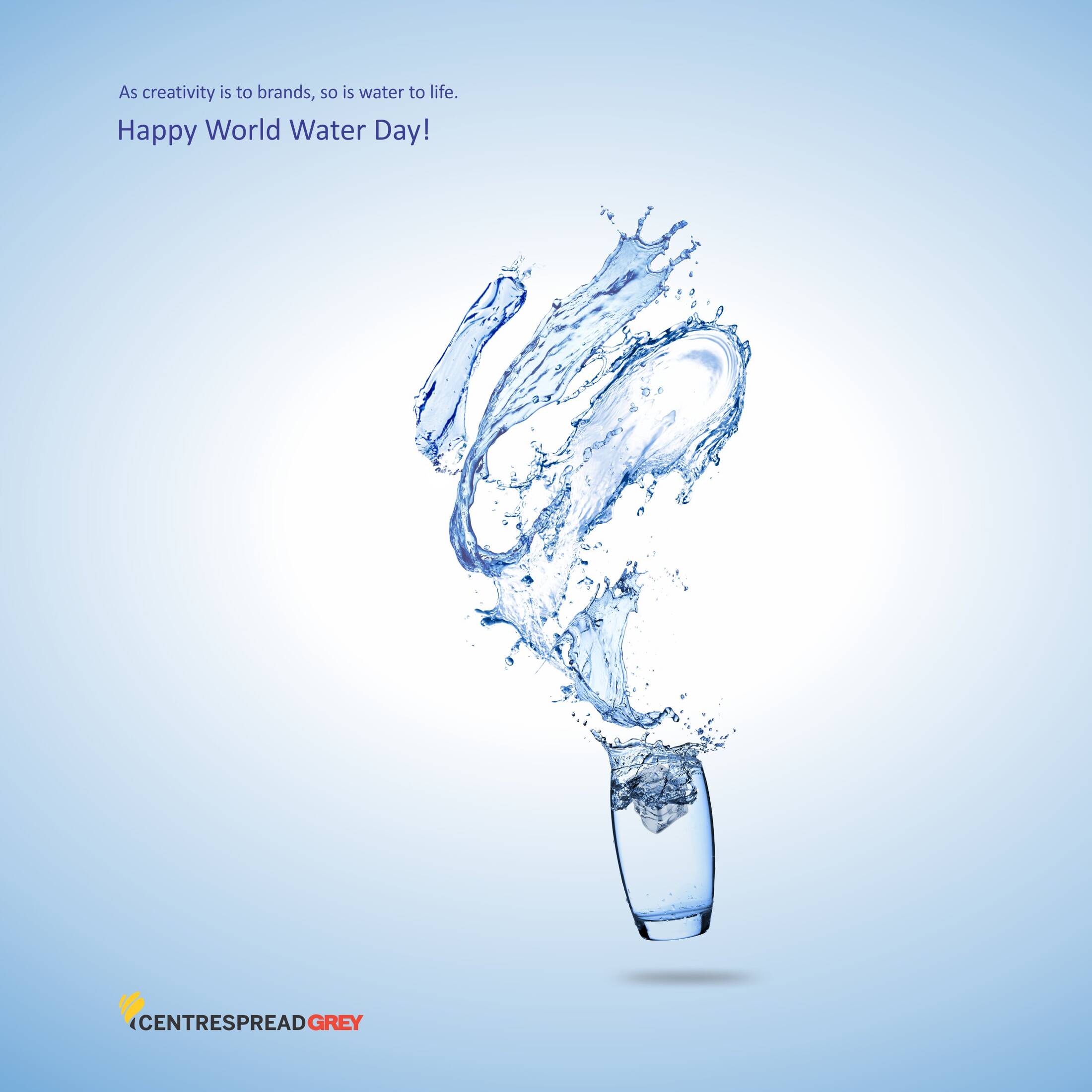 CentrespreadGREY Water Day • Ads of the World™ Part of The Clio Network