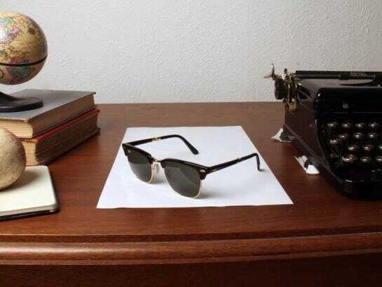 Super Clever Sunglass Illusion