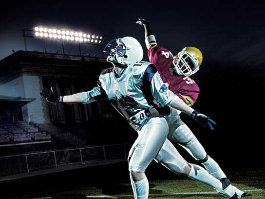 Sport dance, football