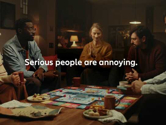 Serious people are annoying. Except when it comes from Allianz.