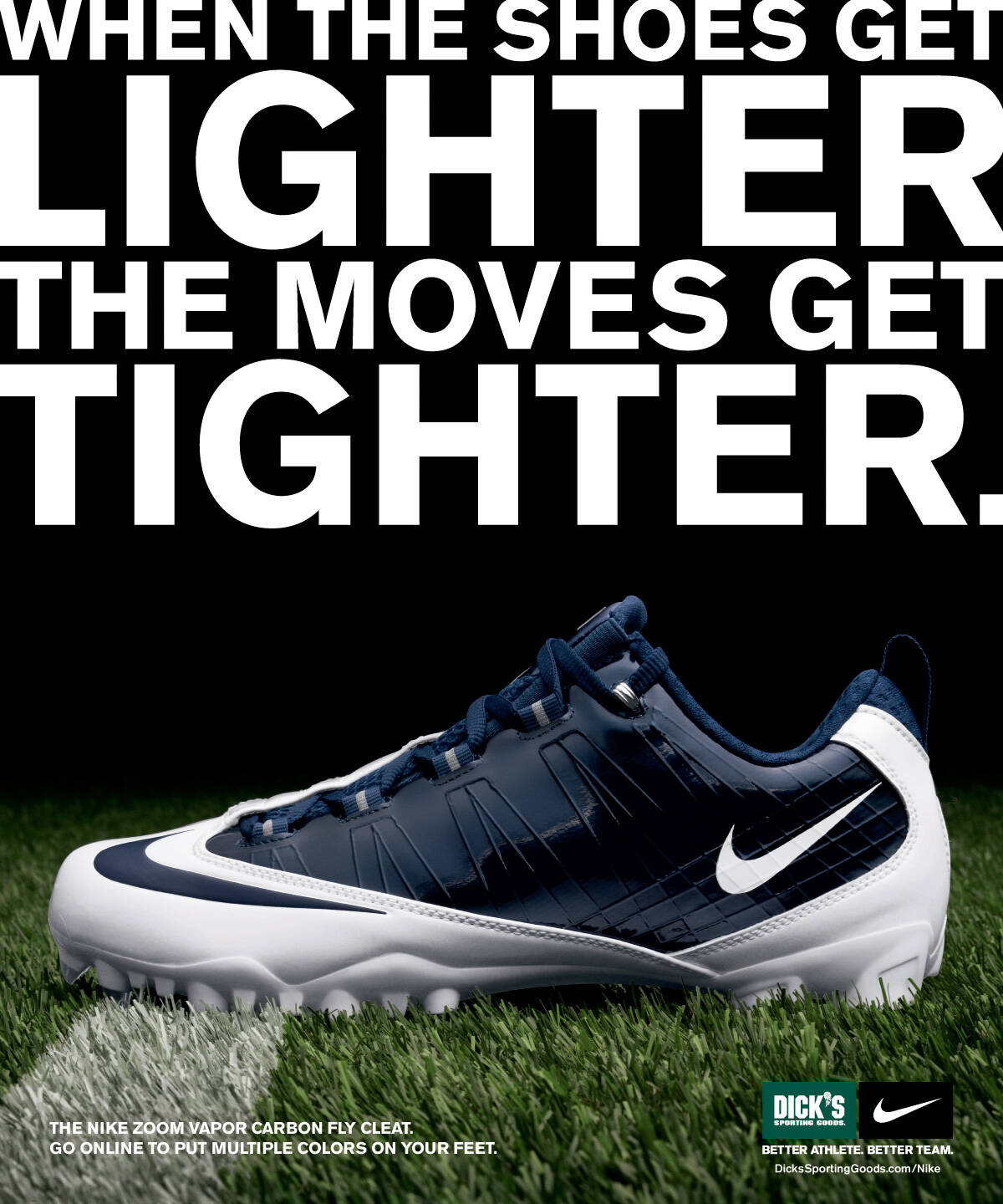 ad for nike shoes