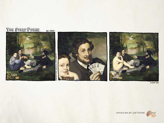 The strip-poker, The look out, The Fart