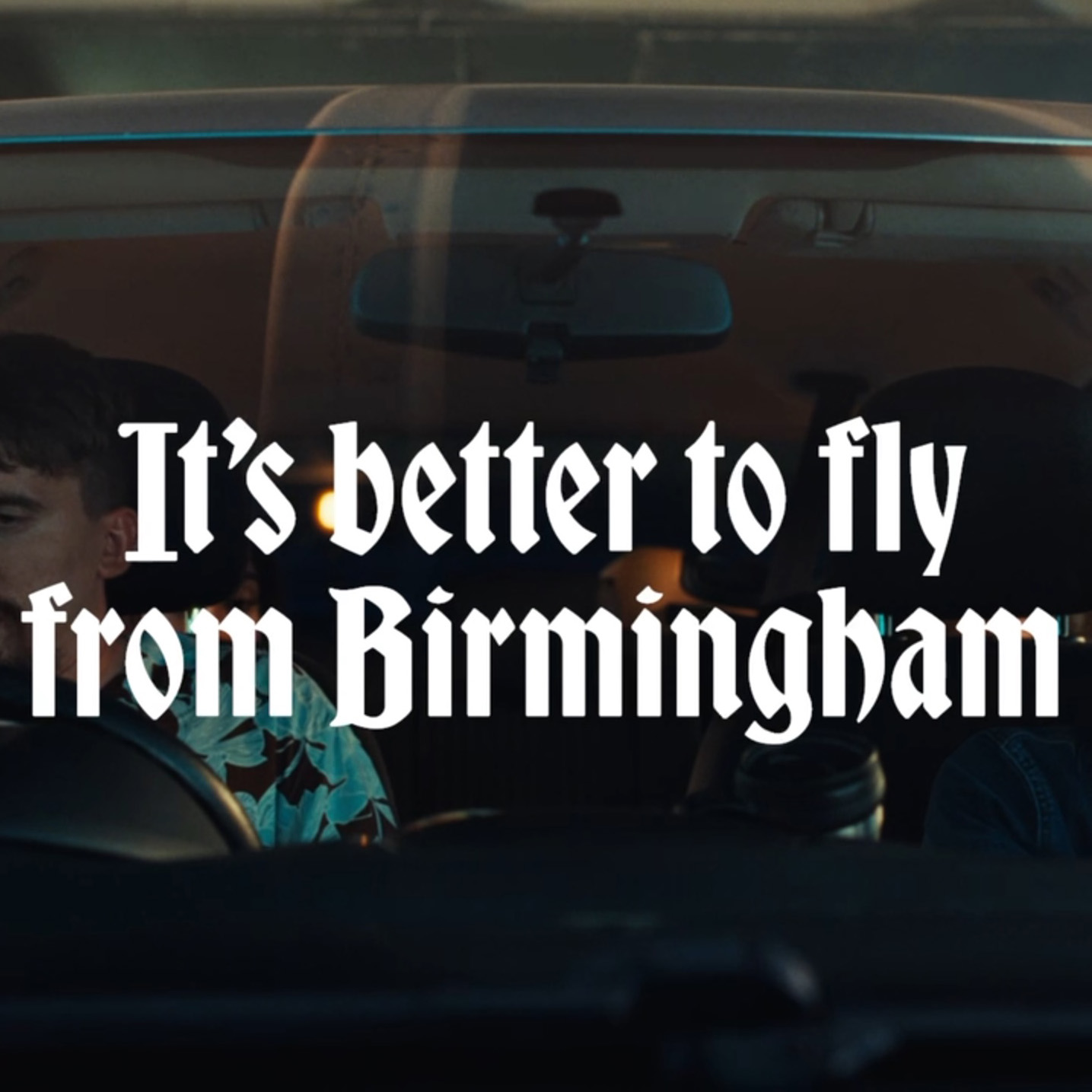 It's better to fly from Birmingham  Image