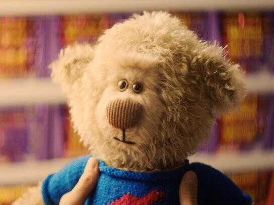 Tesco teddy bear cedric for clearance sale