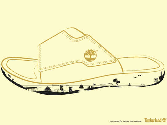 The world at your feet, Sandal