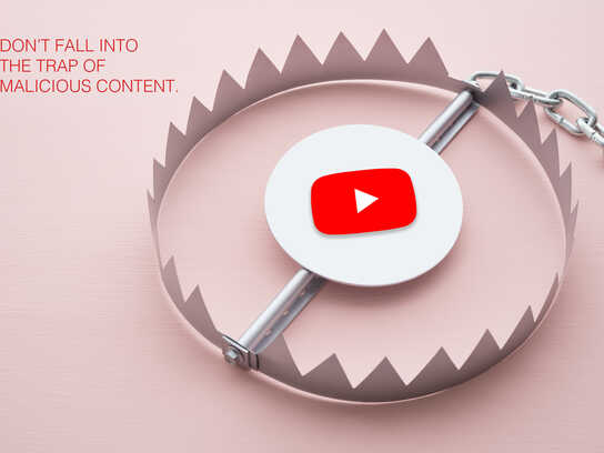Beware of malicious content on youtube.
