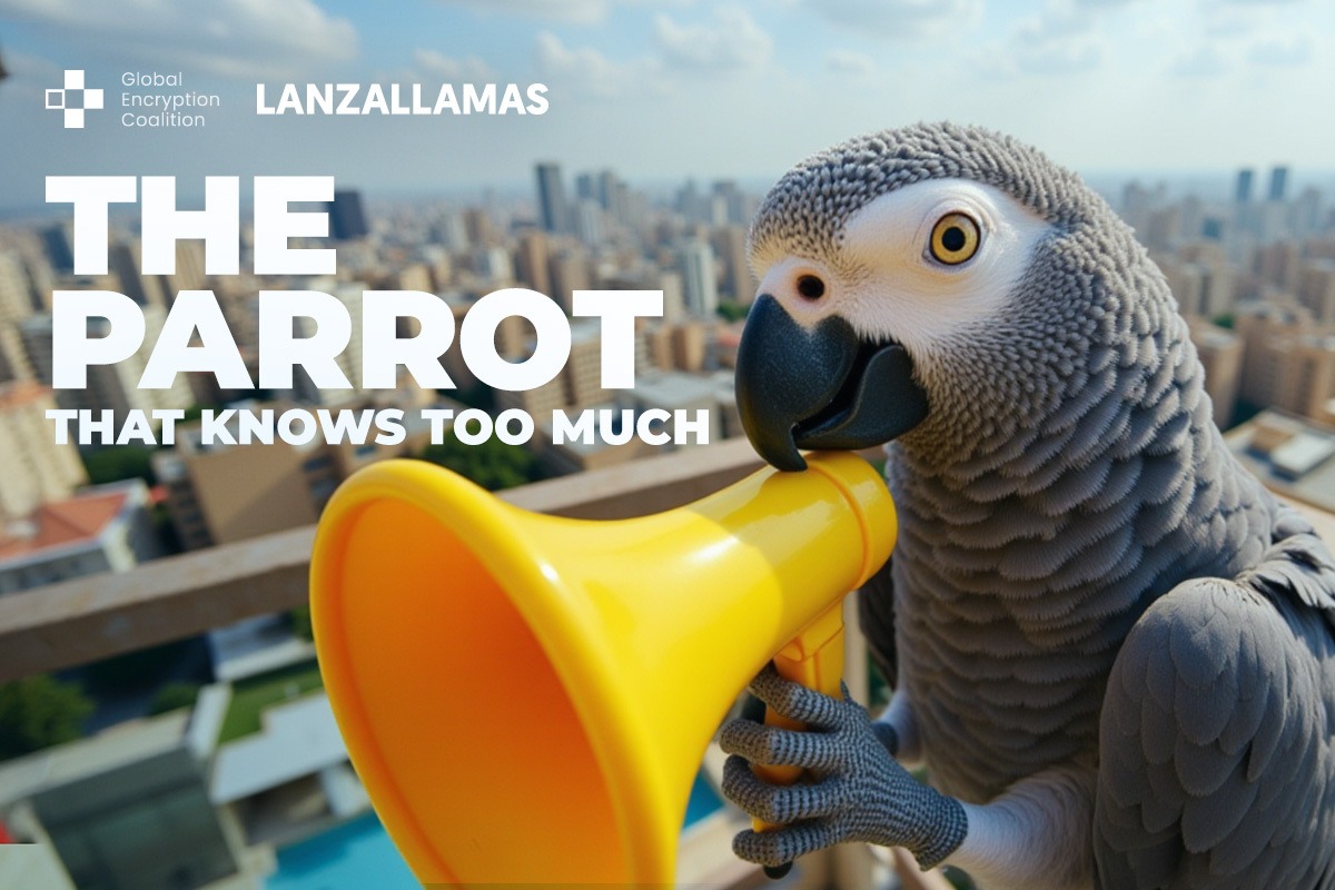 Encrypt the Parrot Image