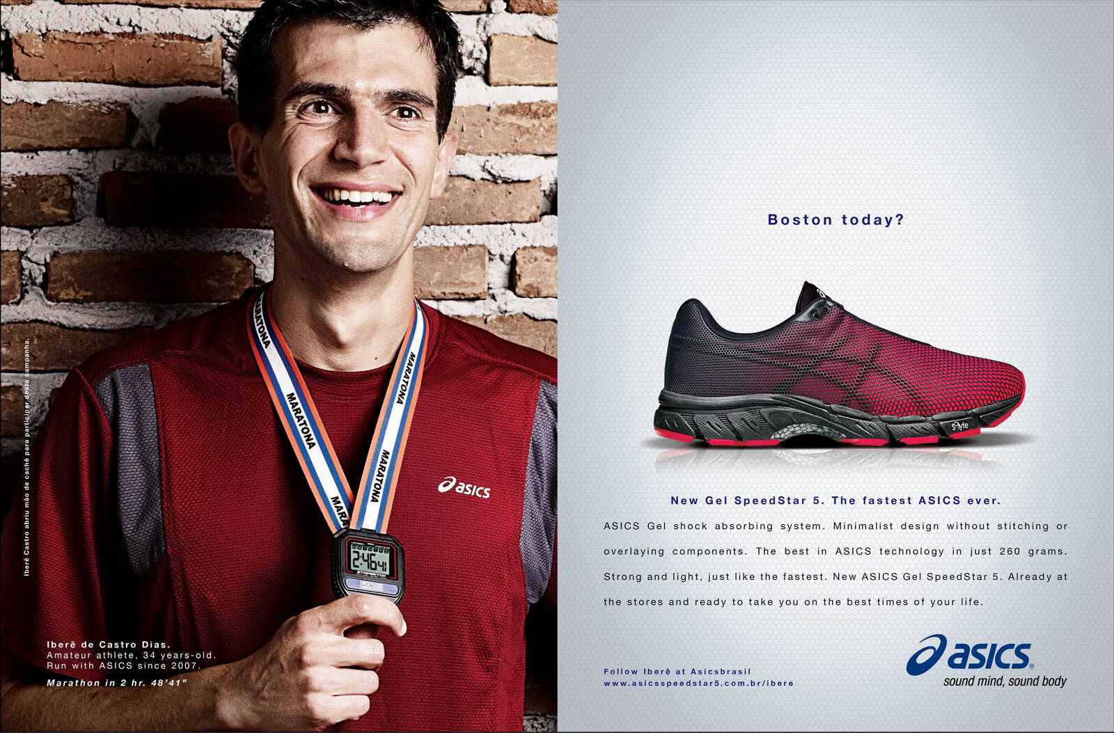 ASICS Medal Ads of the World Part of The Clio Network