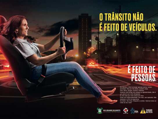 Traffic isn't made of vehicles. It's made of people.