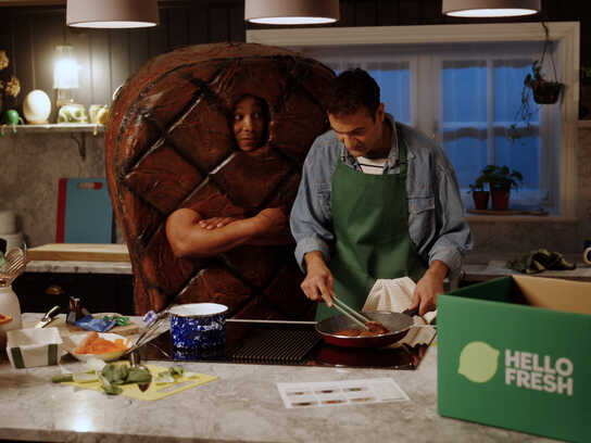 HelloFresh UK, 'Let the Food Do the Talking'