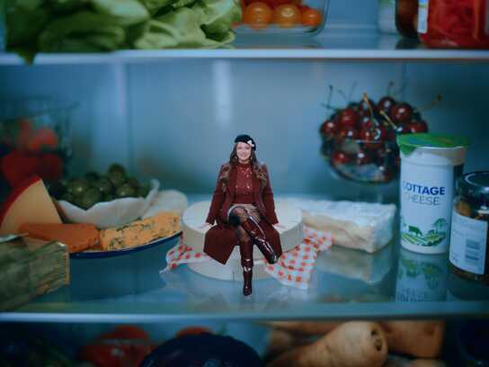 Spreading festive cheer with Kelly Brook and Thierry Henry