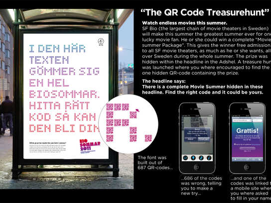 The QR Code Treasurehunt