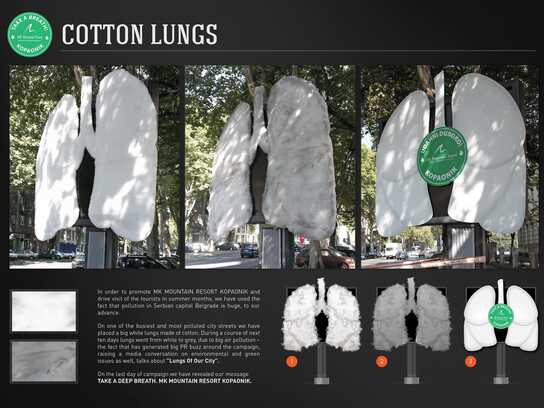 Cotton lungs