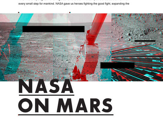 Nasa on Mars, Conspiracy, The future of Mars, O Captain!,...