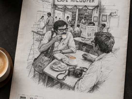 Celebrating 50 years of The Hindu in Hyderabad with Cafe Niloufer