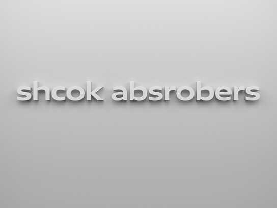 shcok absrobers, haed lghit, dsik braek