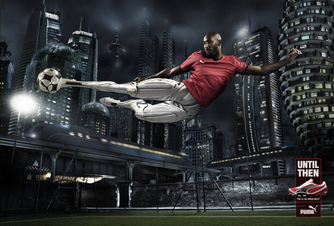 Puma deals soccer commercial