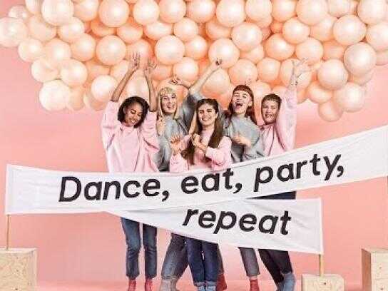 Dance, eat, party, repeat, Sharing is caring, Knowledge i...