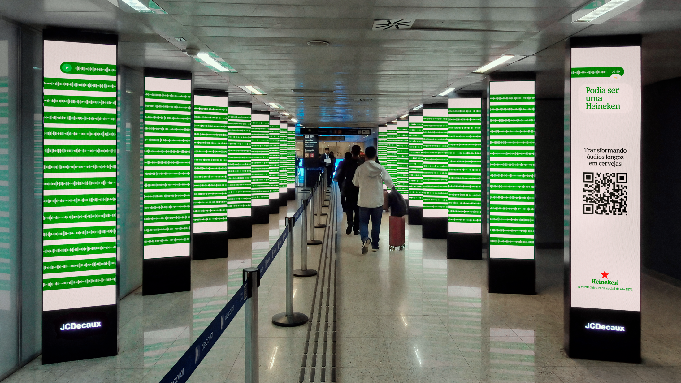 Heineken IRL socialising WhatsApp activation