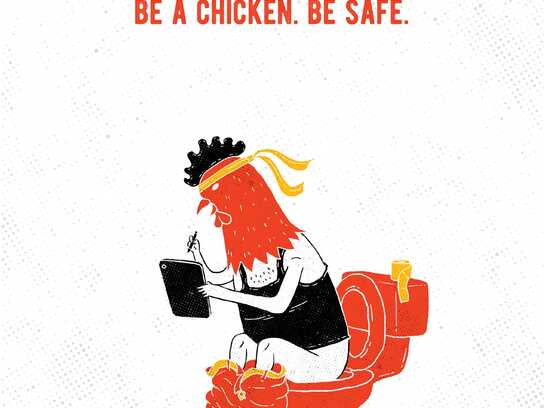 Be a chicken